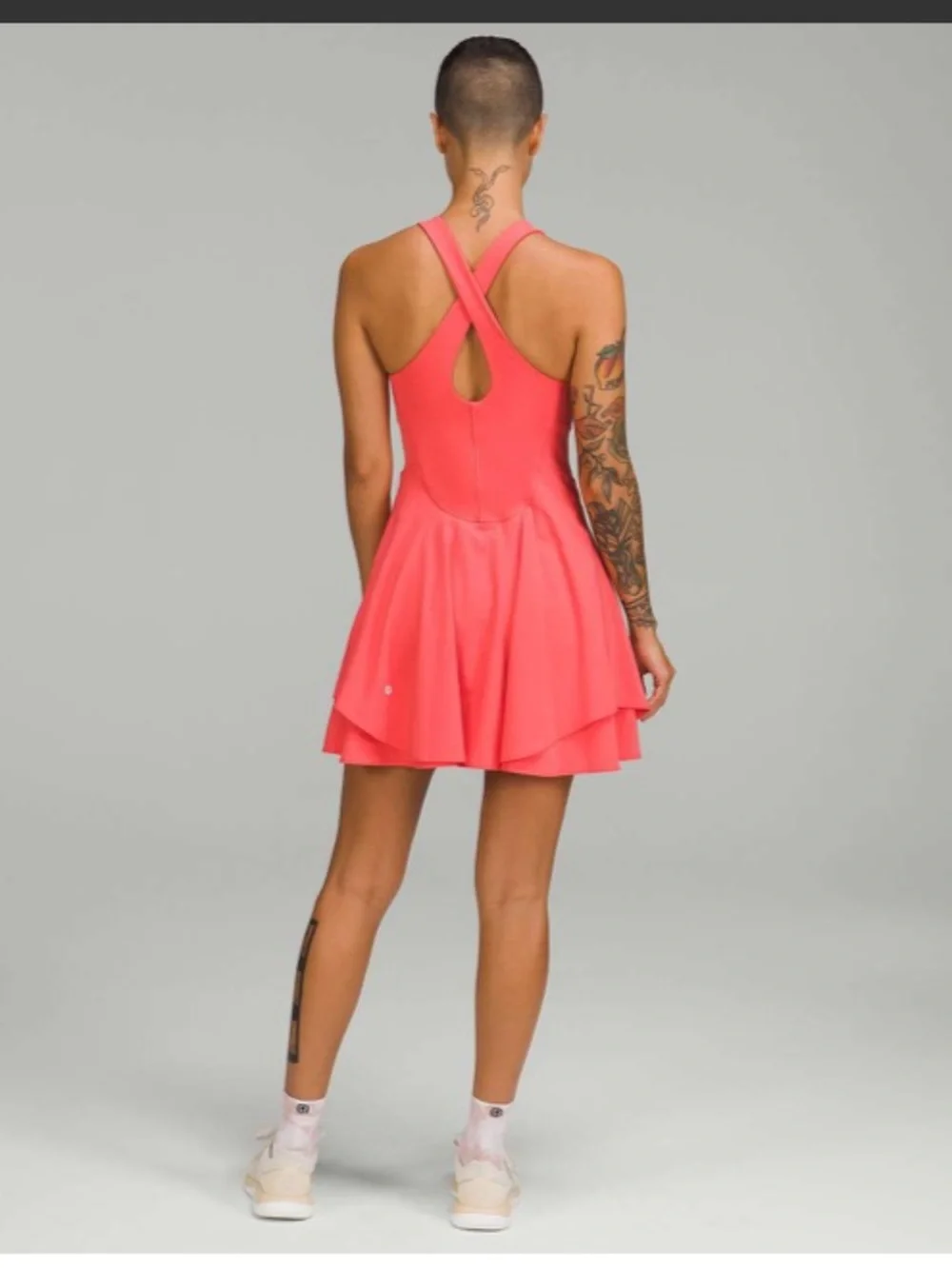Lululemon Court Crush Tennis Dress in Pale Raspberry Size 6 Women’s